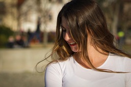 Portrait einer schnen Frau in Allensbach